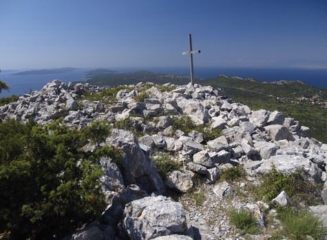 Ugljan – vrh Šćah 

