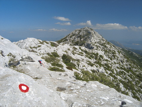 Mosor – vrh Veliki Kabal 
