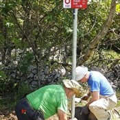 Novi planinarski putokazi na središnjoj Ćićariji 