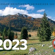 Iz tiska izašao Planinarski kalendar HPS-a za 2023.