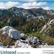 Kalendar akcija planinarskih udruga - listopad 2023