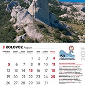 150 izleta za 150 godina - KOLOVOZ