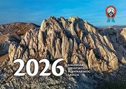 Iz tiska izašao Planinarski kalendar za 2026. godinu