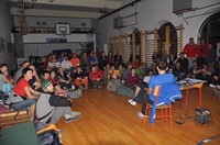 prije predavanja - foto Milan Bulatović