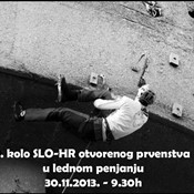 1. kolo Otvorenog prvenstva Hrvatske i Slovenije u lednom penjanju 2014.