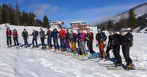 Penkkopf, siječanj 2017. Najmasovniji izlet ZG turnih skijaša u sezoni 16/17
