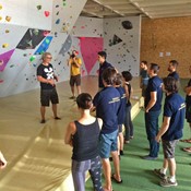 Udo Neumann na seminaru HOA-e za trenere sportskog penjanja