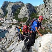 Penjanje za sve, OSI na klinčanom putu kod Omiša