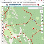 Interaktivna planinarska karta Hrvatske