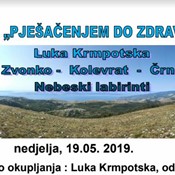 Poziv - Pješačenjem do zdravlja 2019